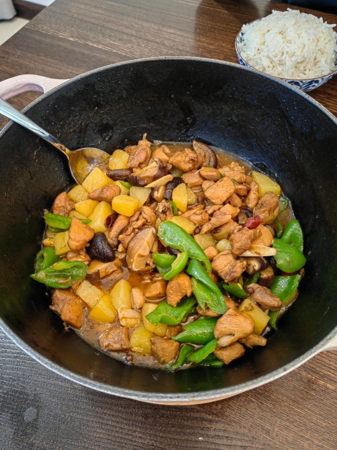 外卖第一名，简单在家做|黄焖鸡米饭