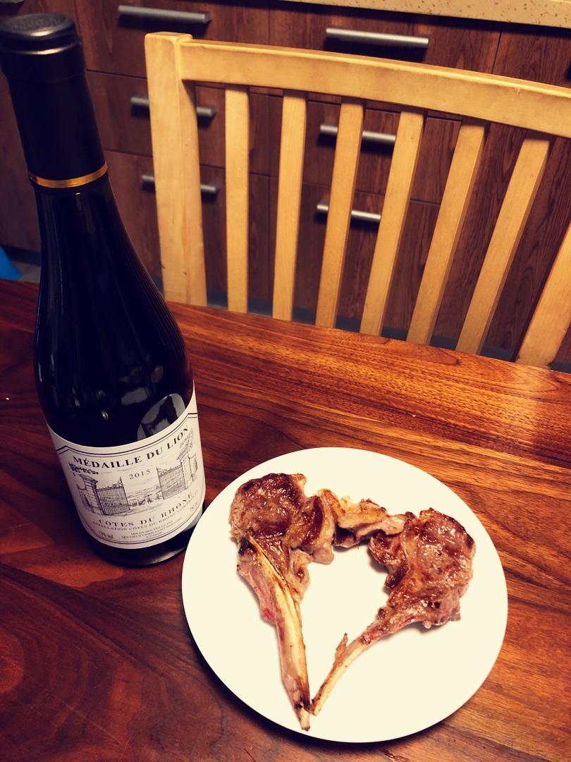 黑椒煎法式小羊排