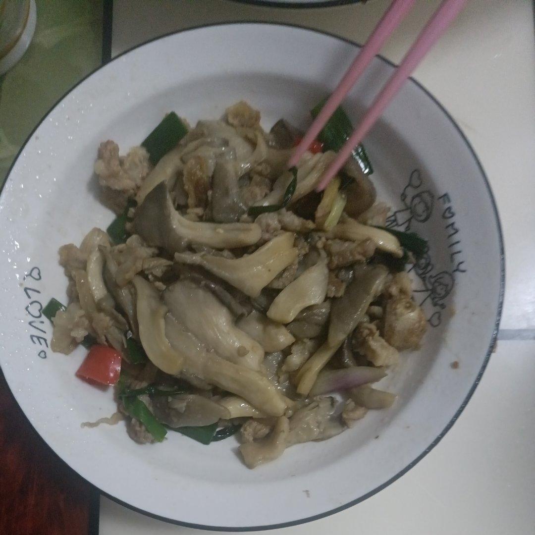 平菇炒肉（鲜香）