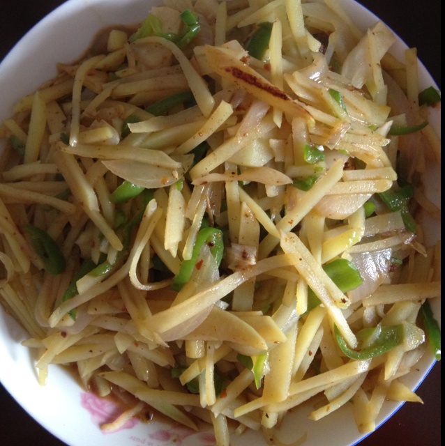 青椒土豆丝
