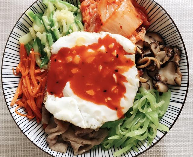 第一次也是最后一次的韩式拌饭的做法