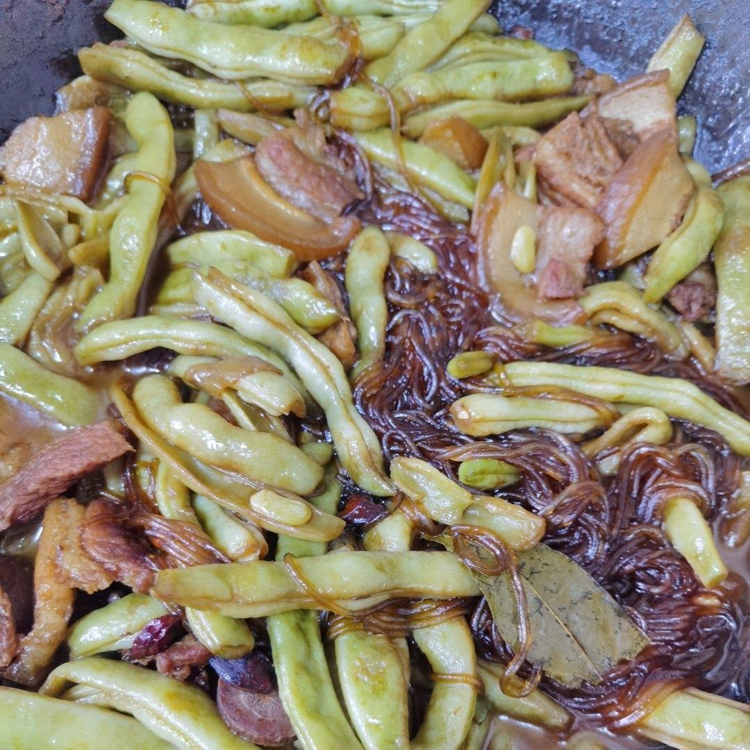 东北豆角炖肉