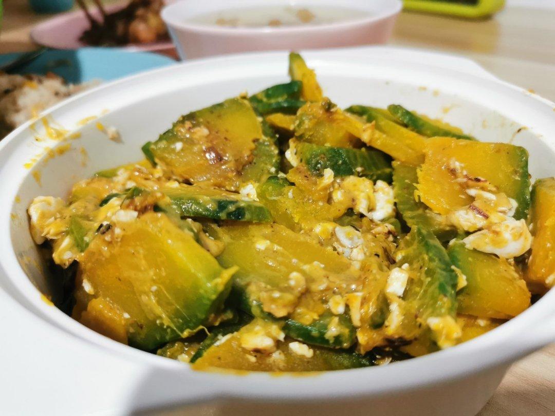 咸鸭蛋炒南瓜