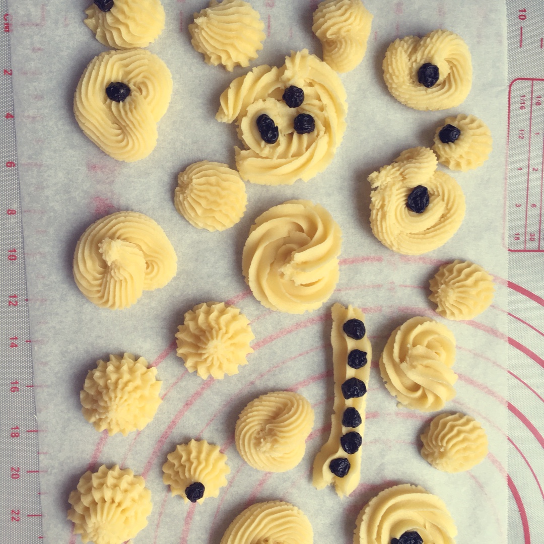 酥脆的黄油饼干（曲奇？）