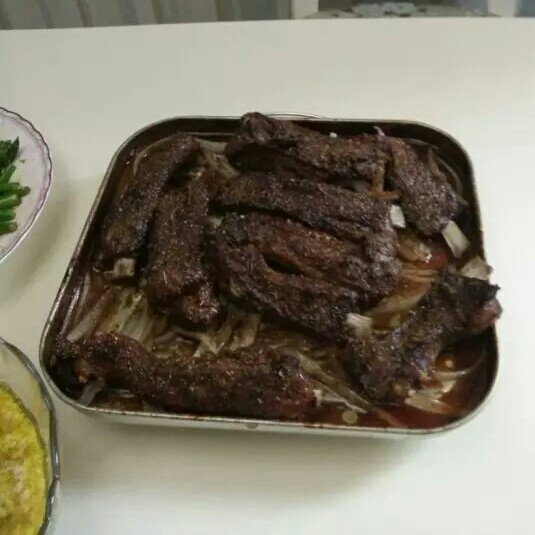 香辣烤肋排