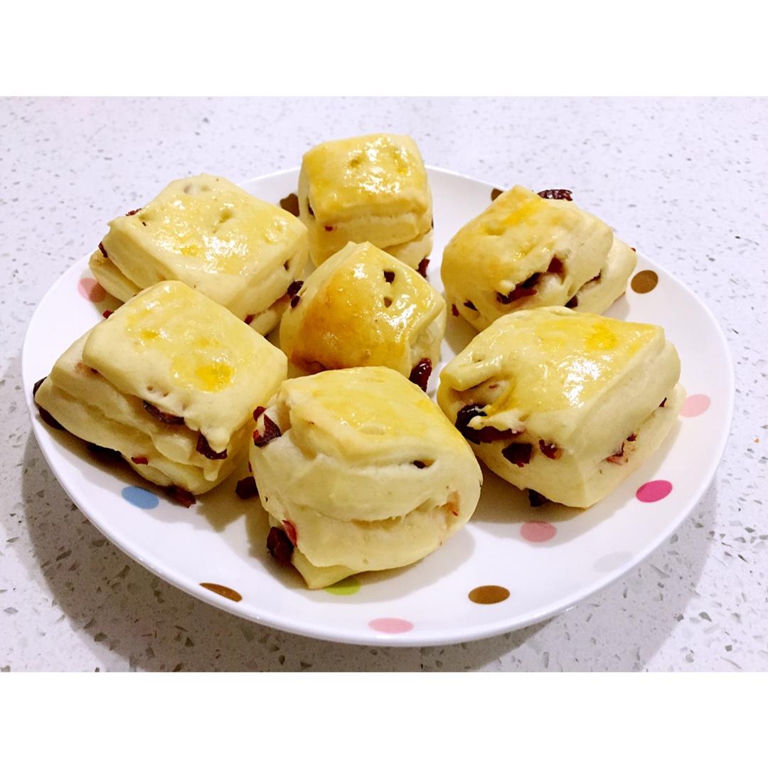 蔓越莓优格小面包块