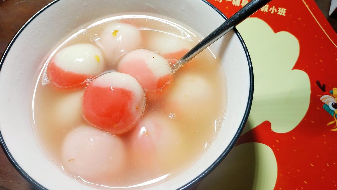 豆沙汤圆