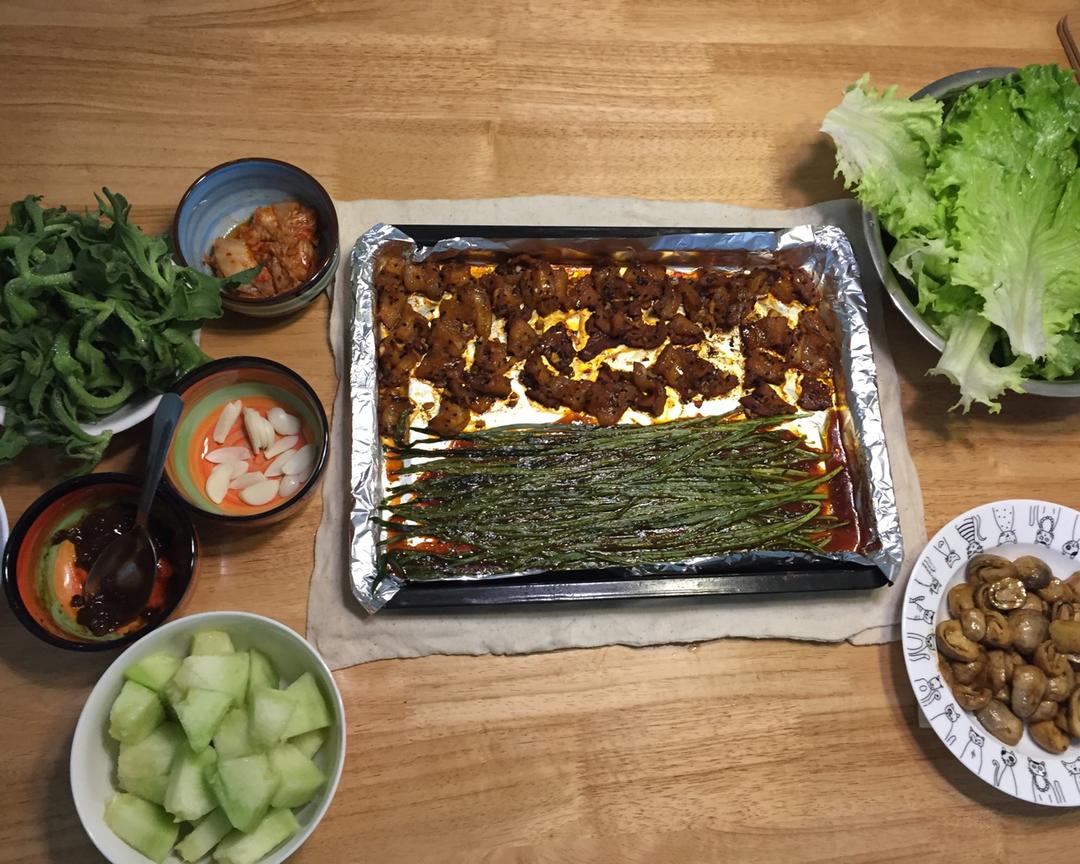 韩式烤五花肉