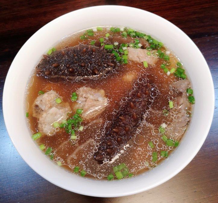 末末0507做的海参羊肚菌排骨汤