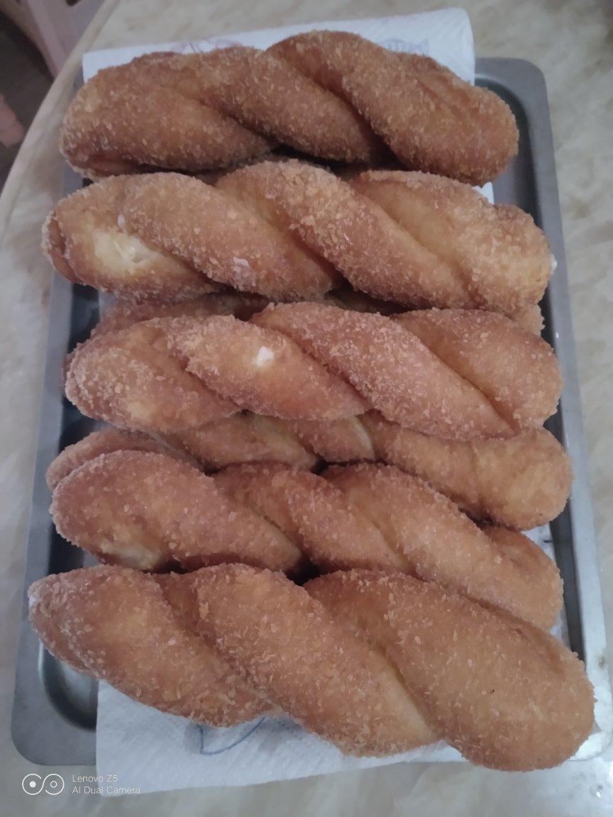 全网超🔥酸奶爆浆大麻花（附鲜奶麻薯馅配方）