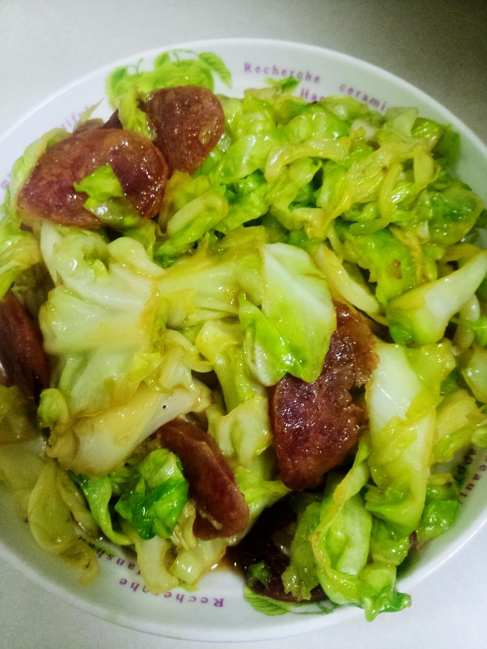 网红卷心菜的做法