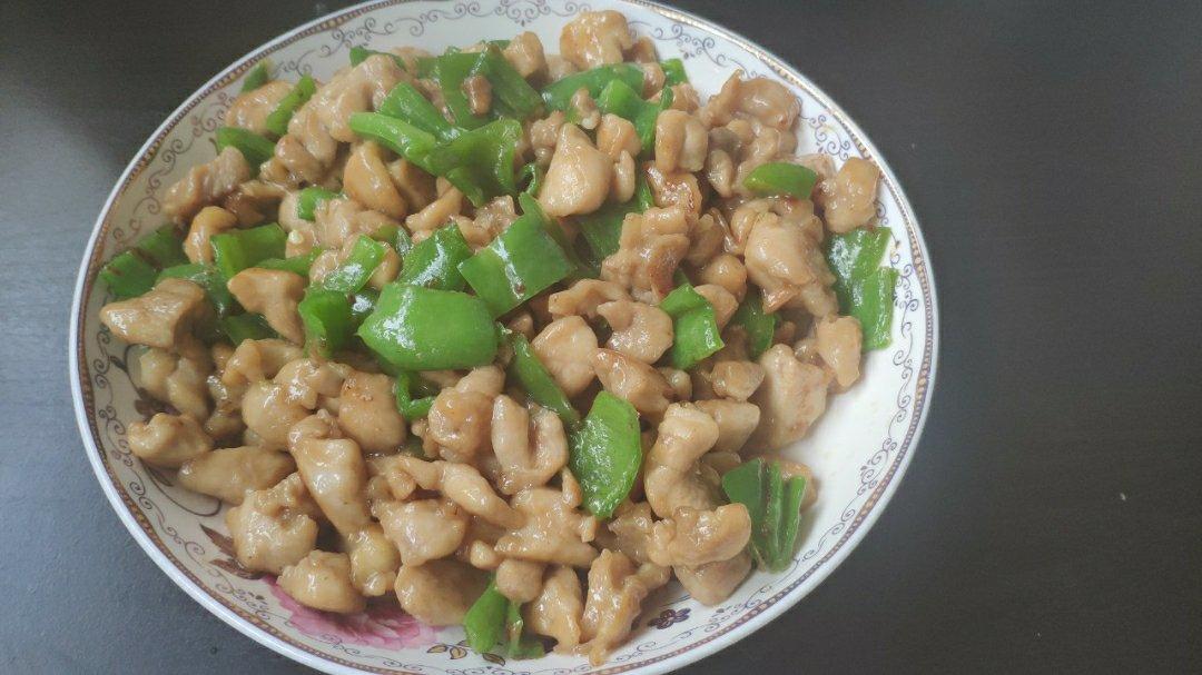 青椒炒鸡腿肉（大厨级别）