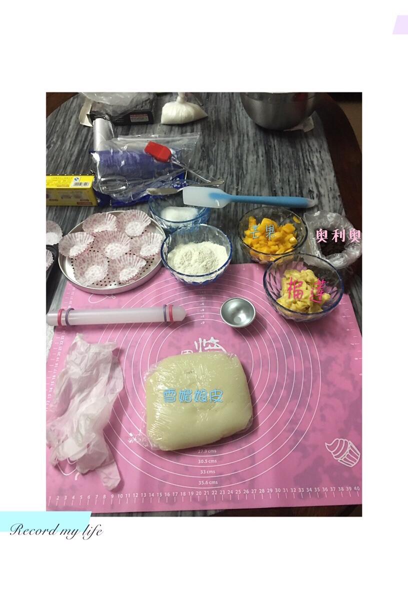 腹黑白胖子——奥利奥雪媚娘