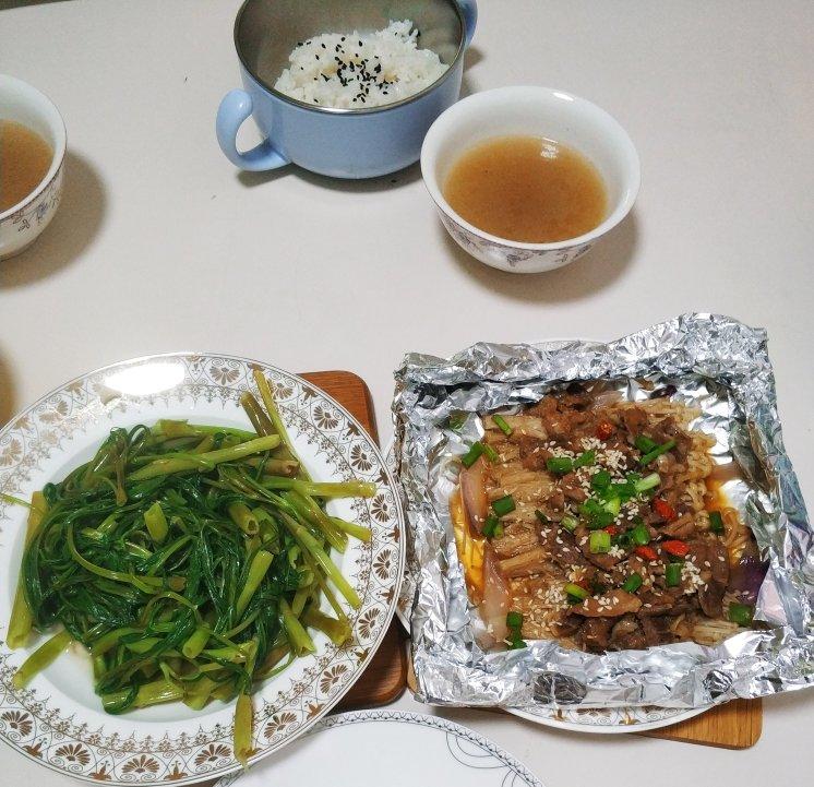 平底锅锡纸牛肉（超快手）