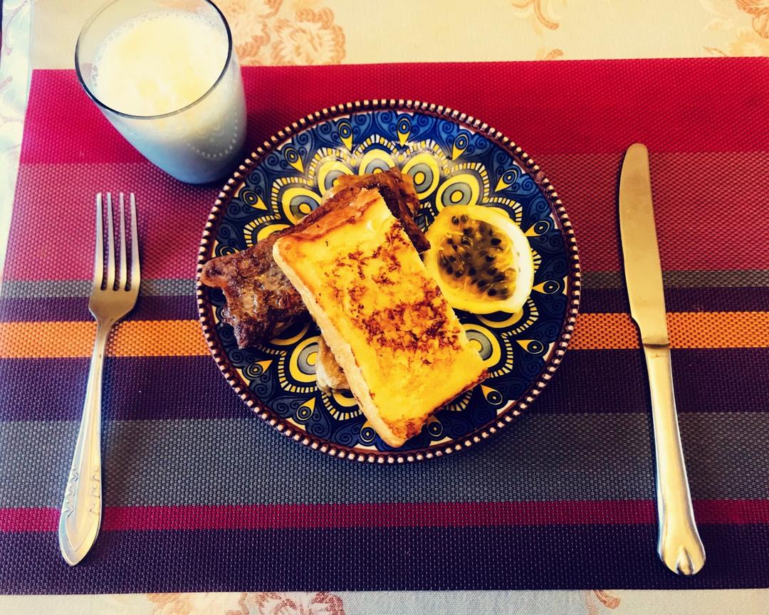 低热量法式吐司🍞的做法