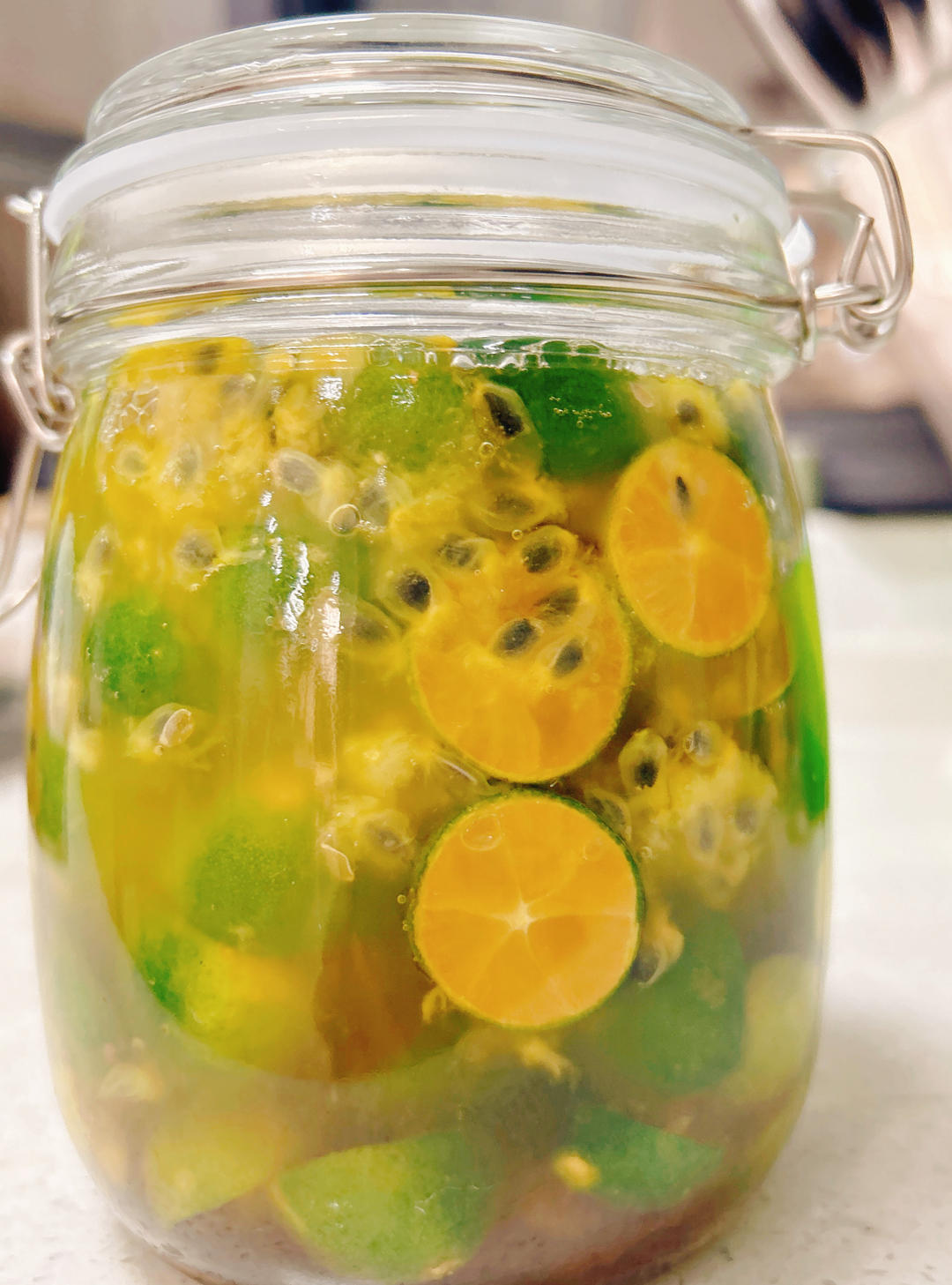 百香果小青柠蜜