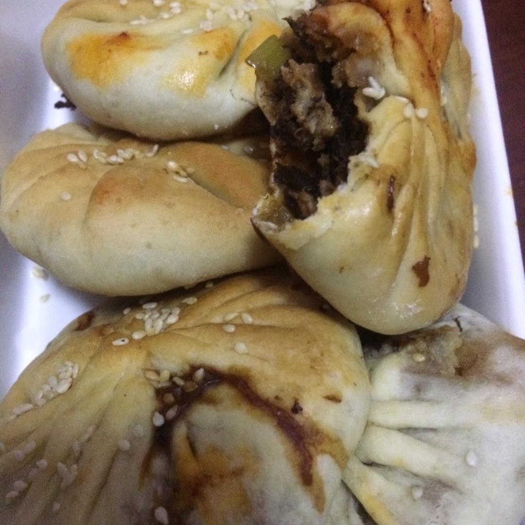 梅干菜猪肉烧饼