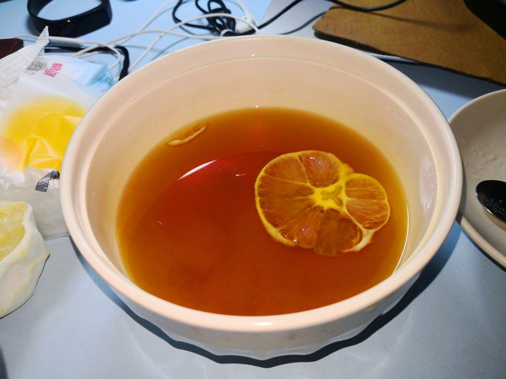 不涩的柠檬红茶