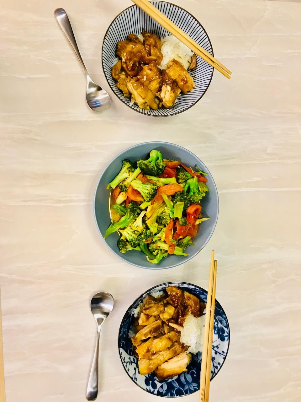 照烧鸡腿饭