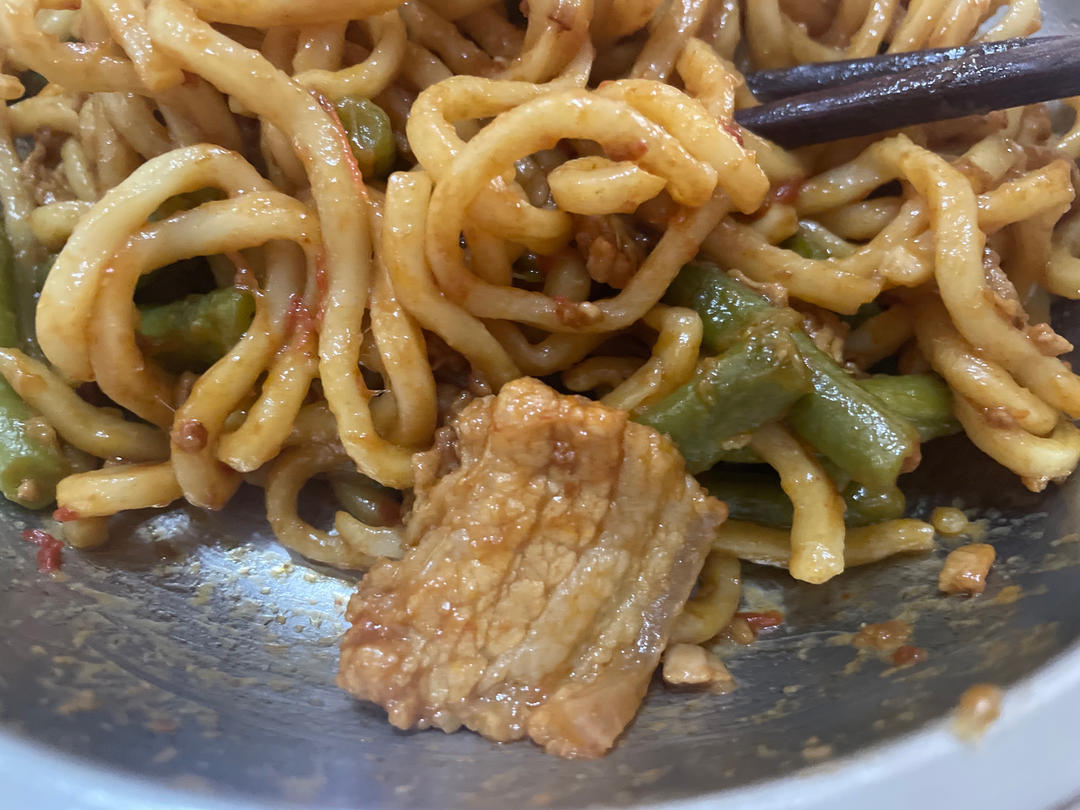 堂妈小厨——豆角番茄焖面