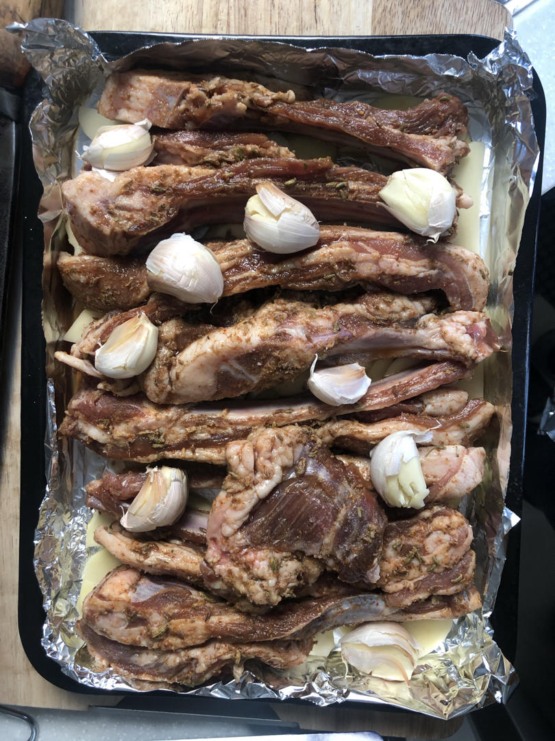 家庭烤箱秘制烤羊排