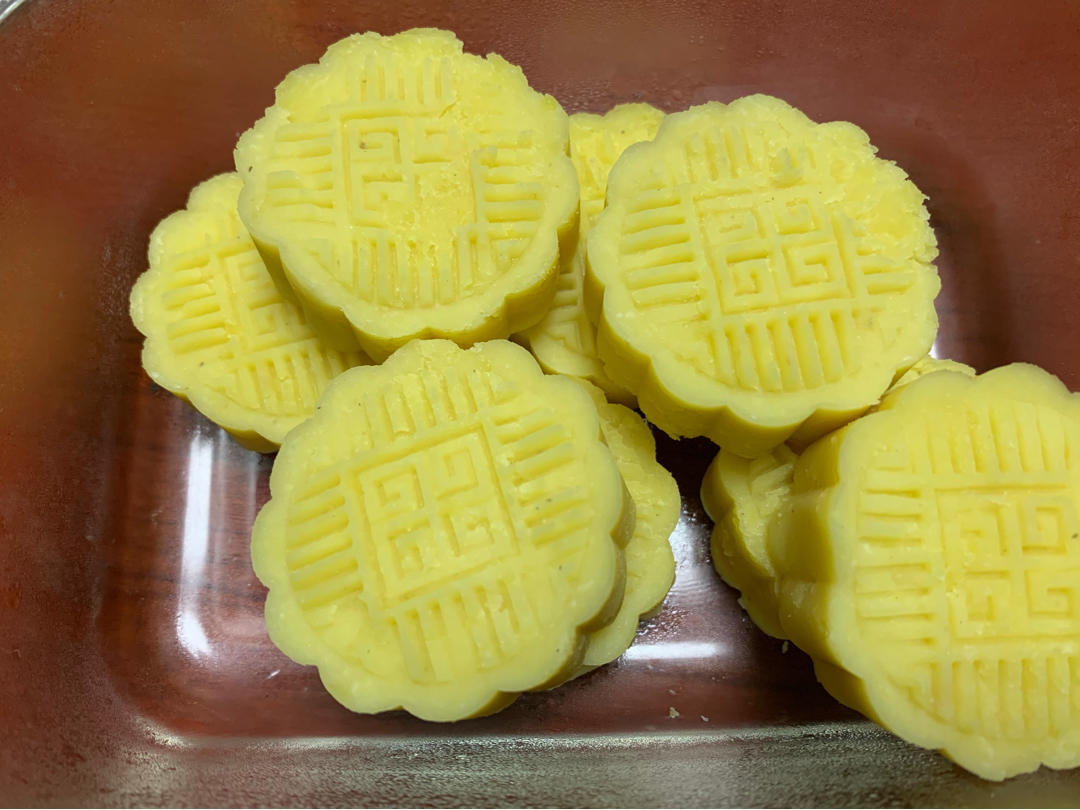 蔓越莓绿豆糕