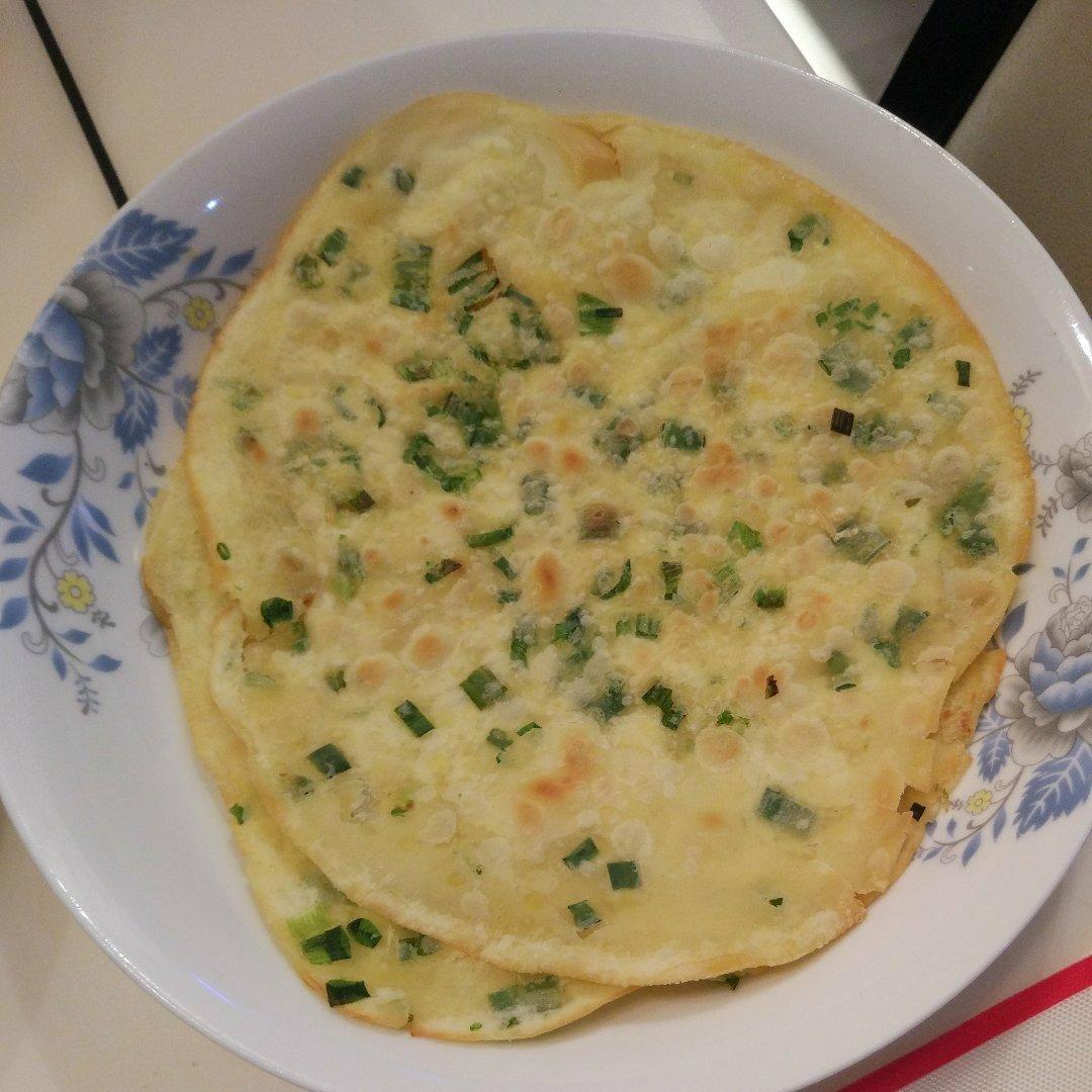 饺子皮葱油饼
