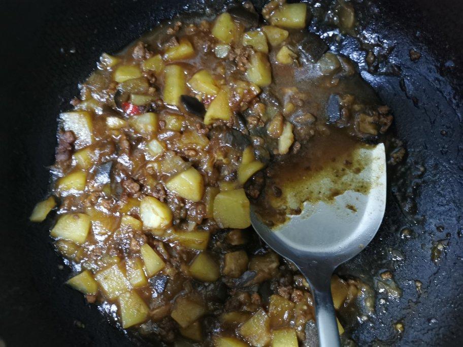 🔥比外卖还好吃的肉沫土豆茄丁饭㊙️好吃到爆