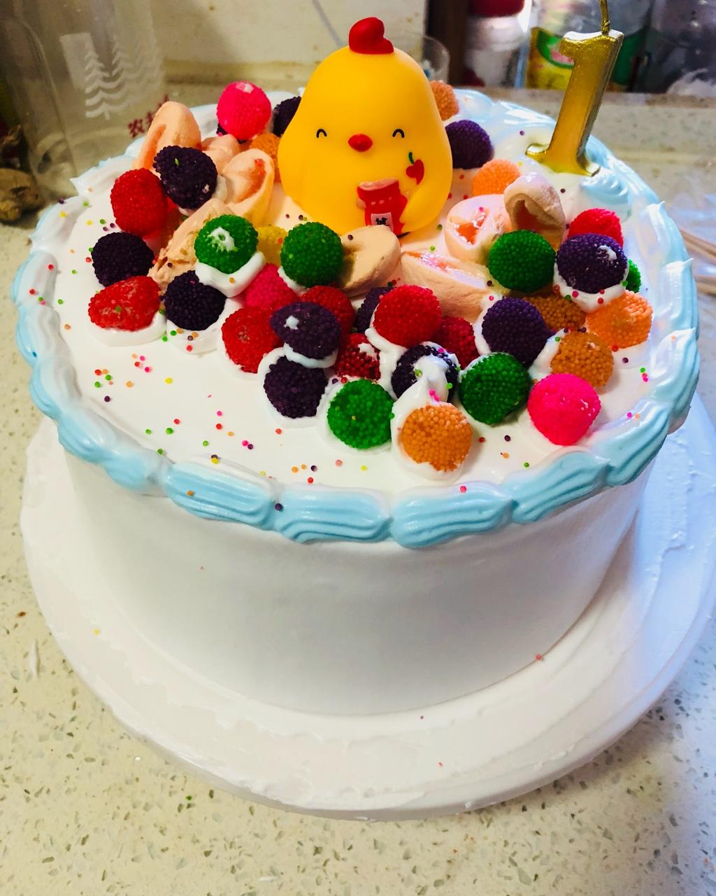 超好记八寸戚风蛋糕（后蛋法）