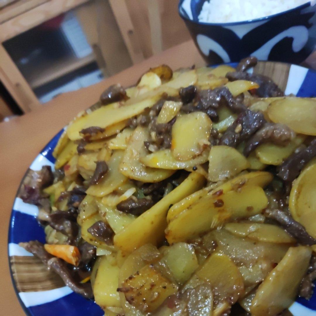 土豆肉片