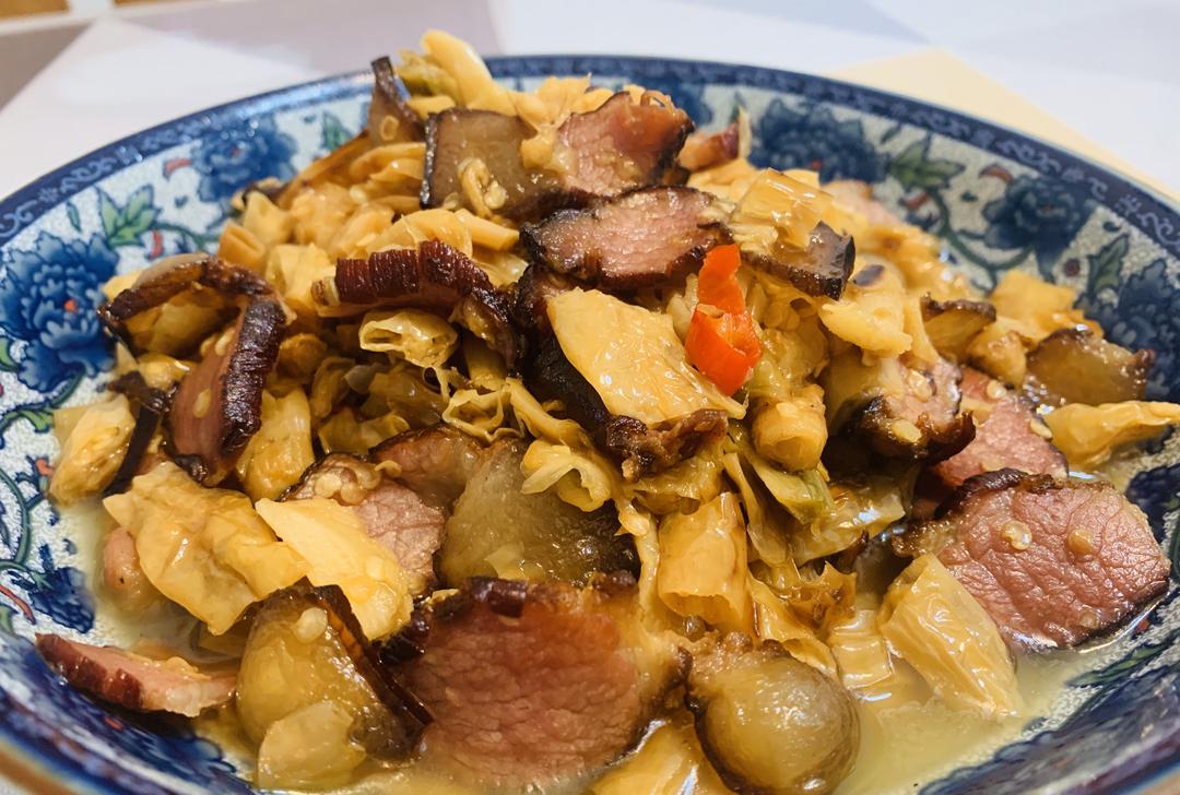 白辣椒炒腊肉