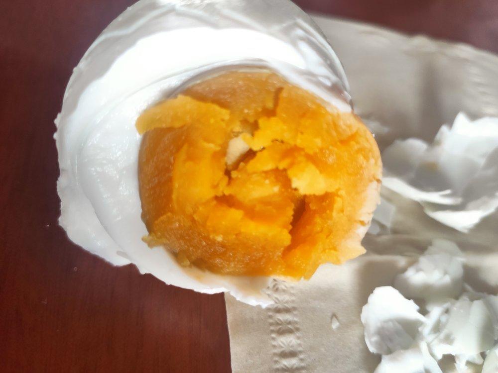 自制流油的咸鸭蛋