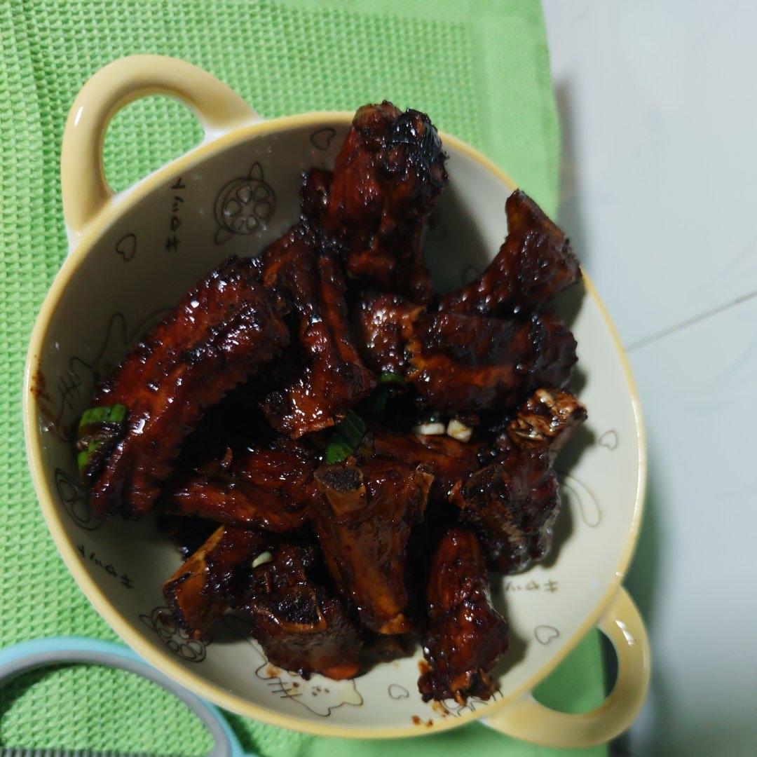 水煎糖醋排骨（不加油）