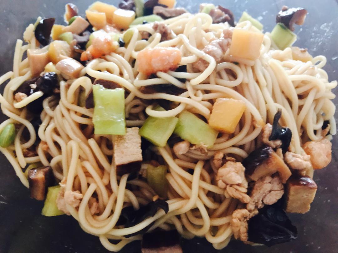 夏日快手凉拌面