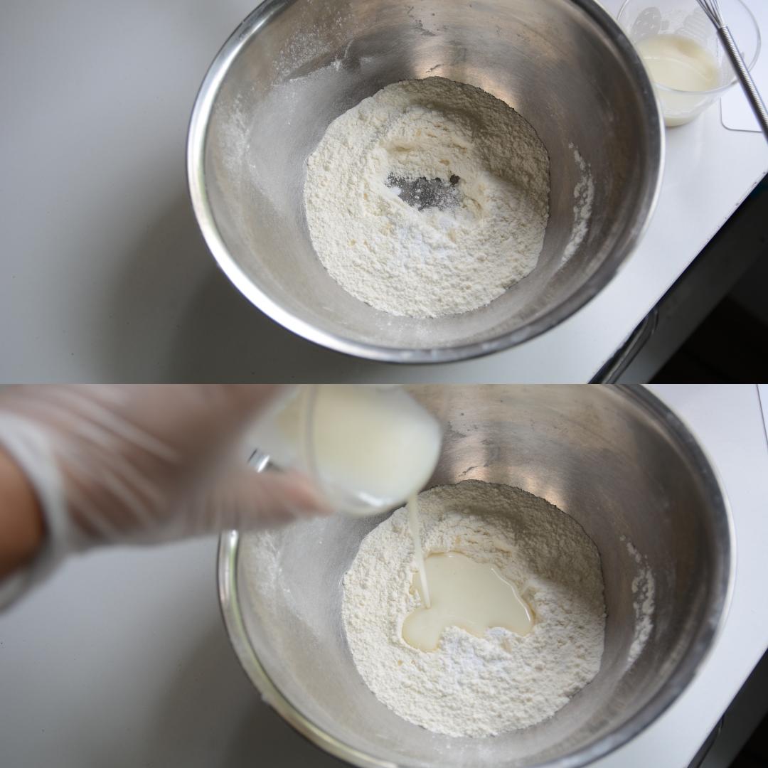 纯奶手撕吐司的做法 步骤1