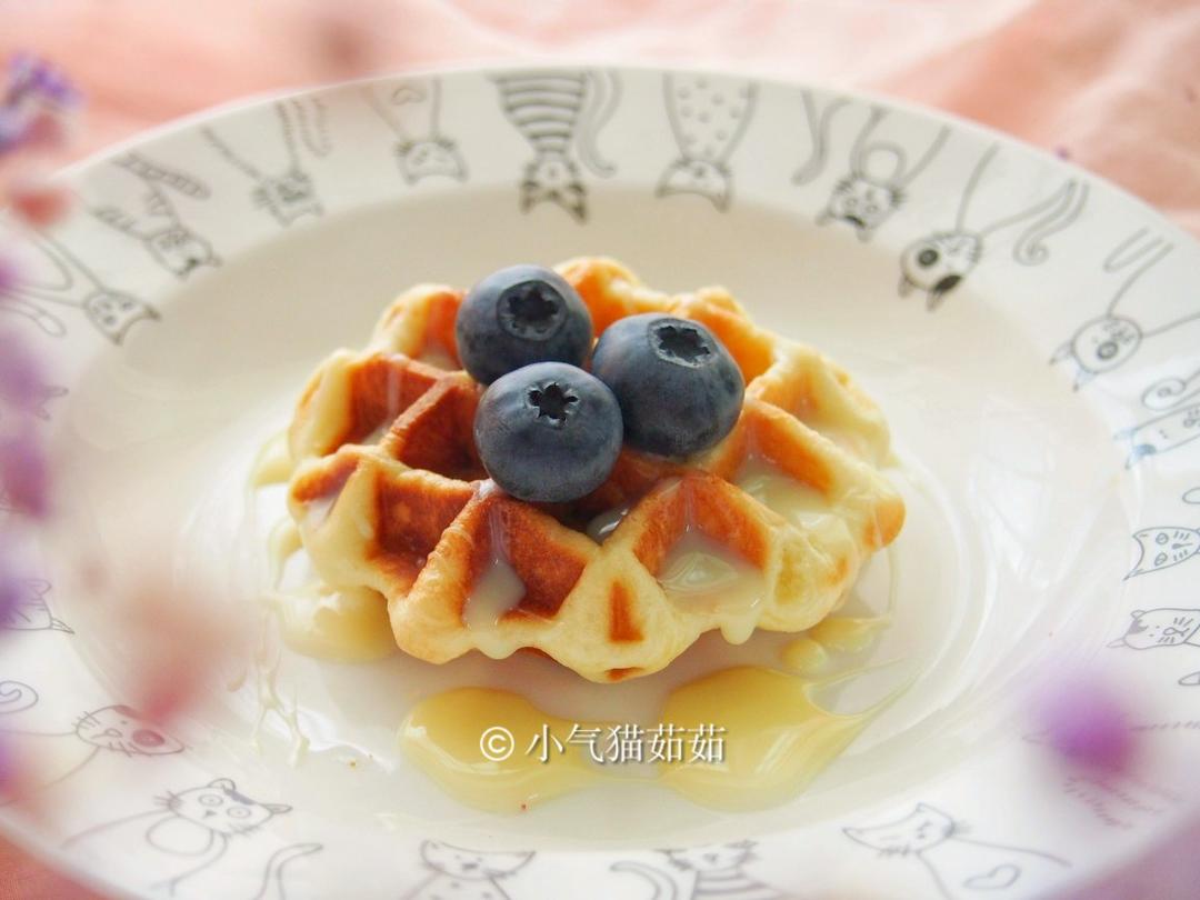 紫米华夫饼
