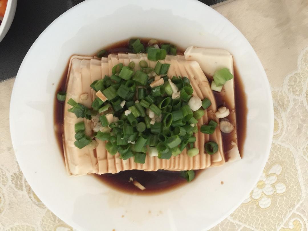 小葱拌豆腐