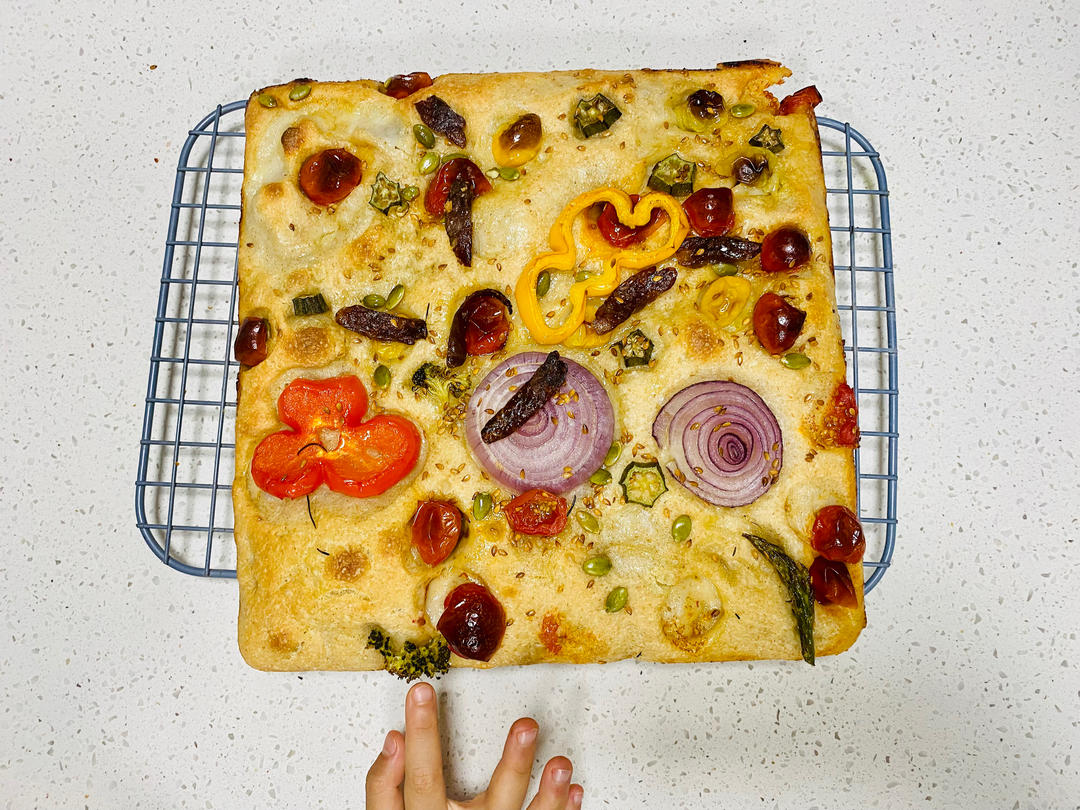 天然酵种佛卡夏Focaccia