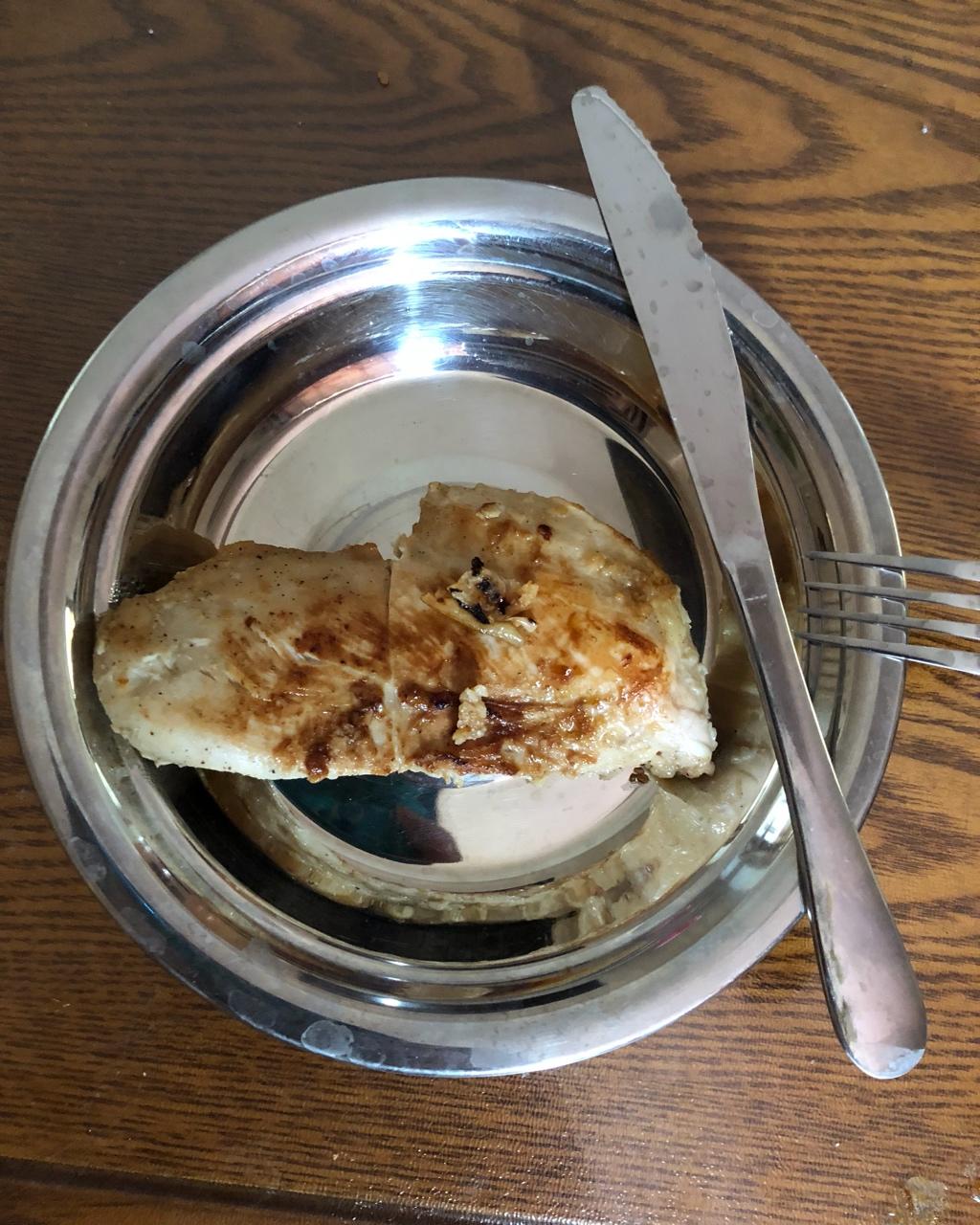 酷炫屌炸天好吃的煎鸡胸肉（香蒜蜂蜜煎鸡胸肉）