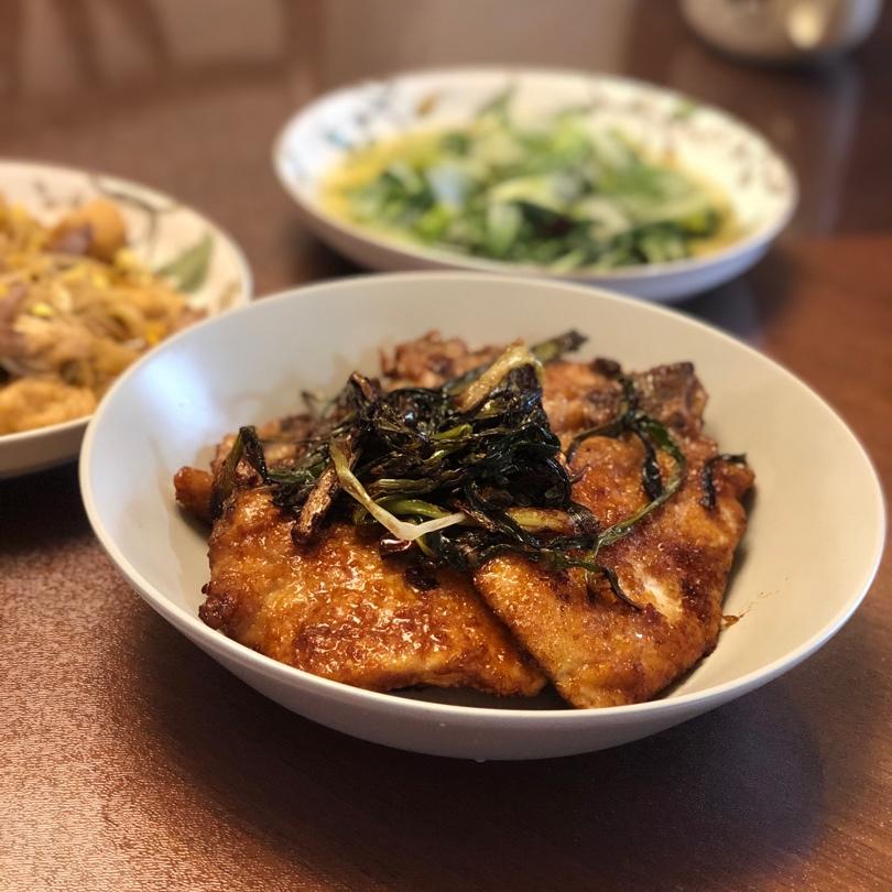 超嫩超香的葱烤大排