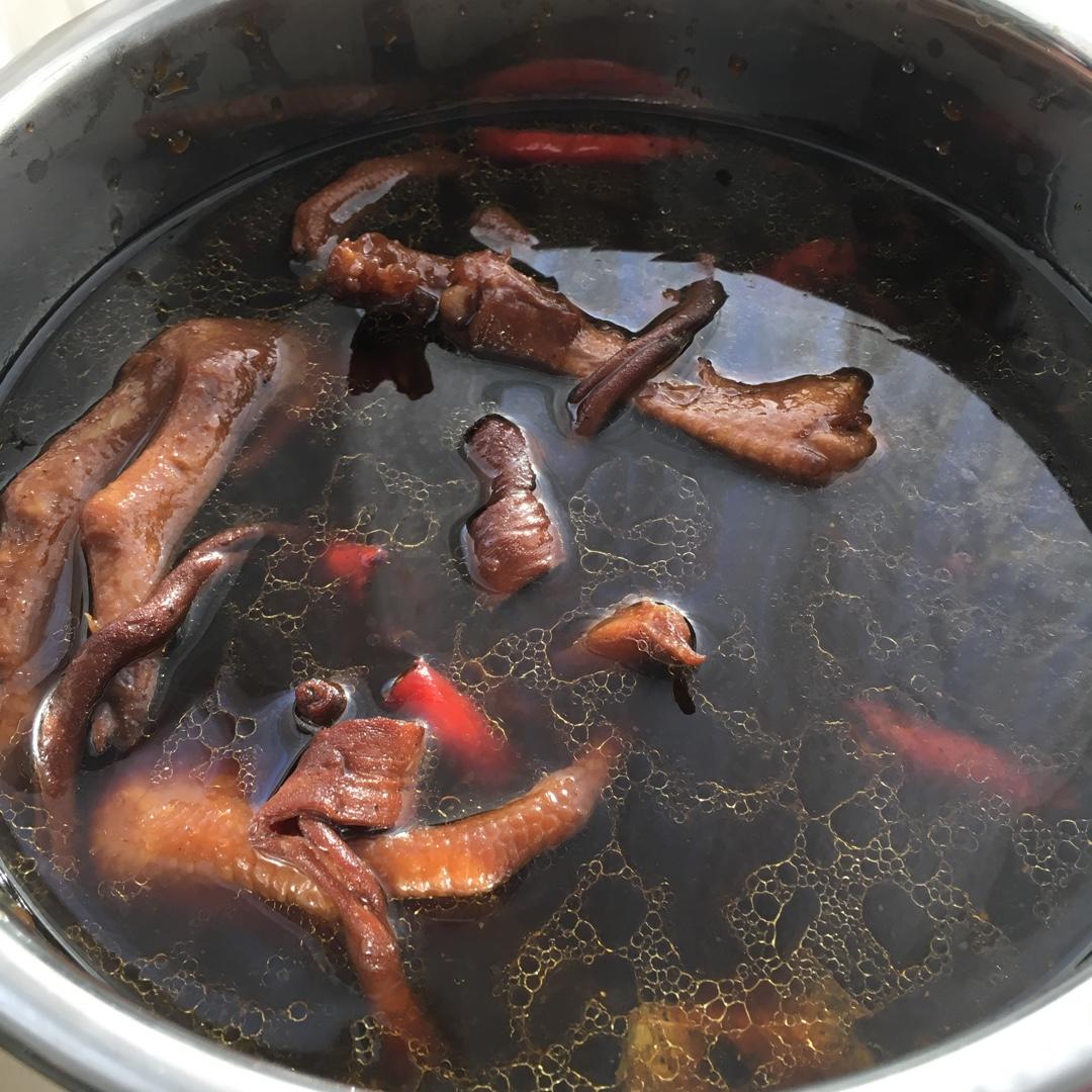 周黑鸭味～～～鸭翅 鸭爪