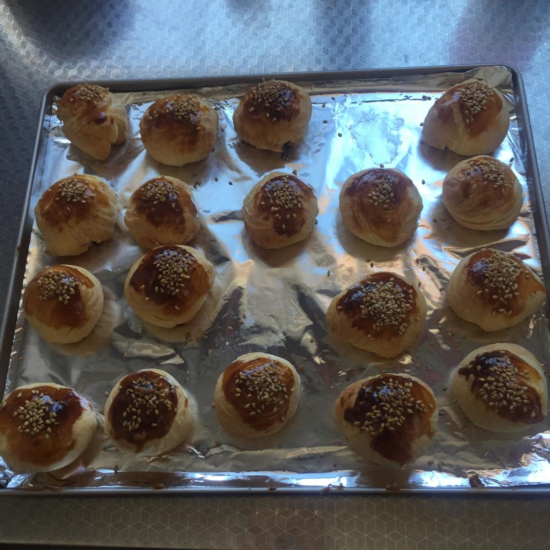 爱上小甜点做的豆沙酥