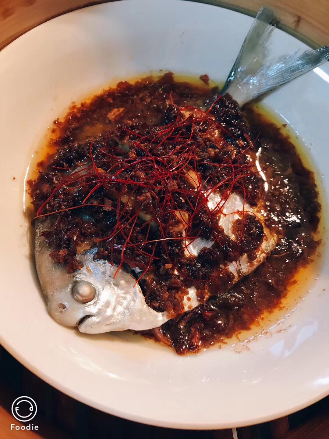 红葱酱蒸鱼的做法