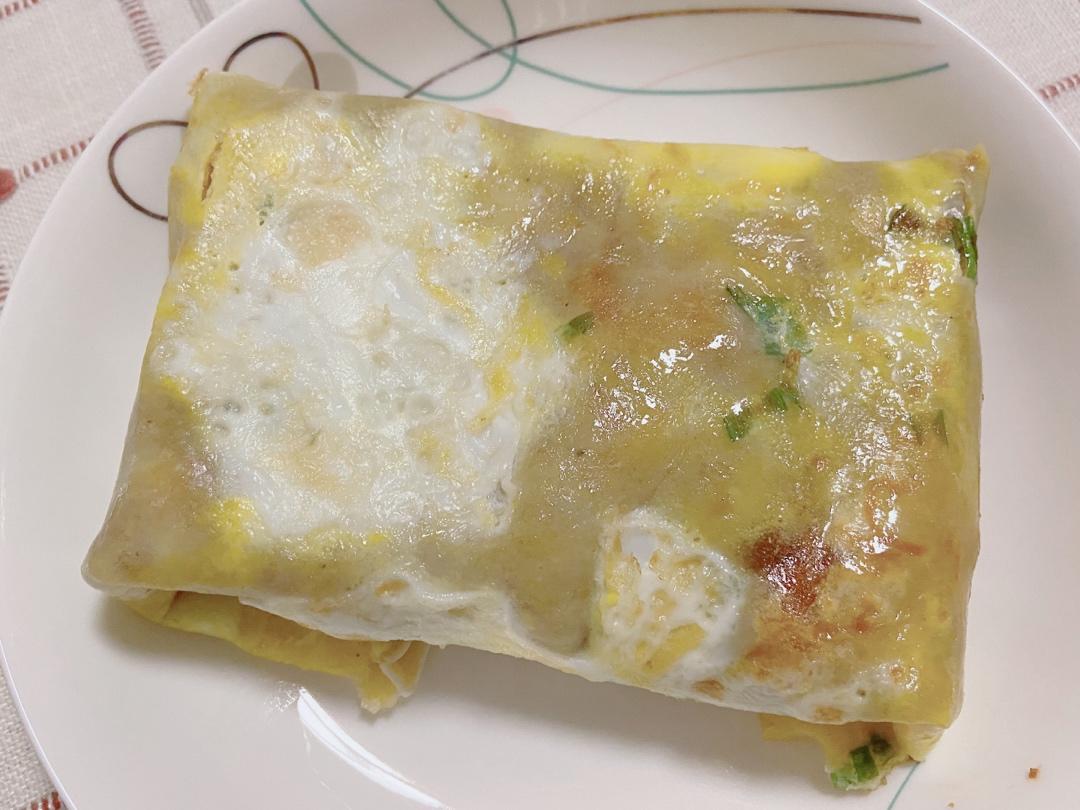 平底锅版煎饼果子