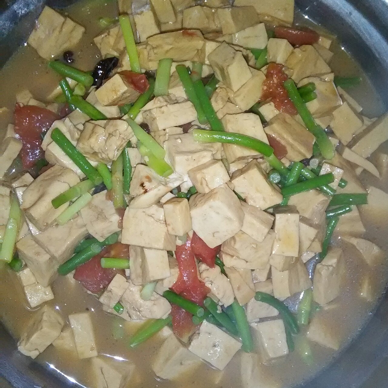 老丁的私房菜-蟹黄豆腐