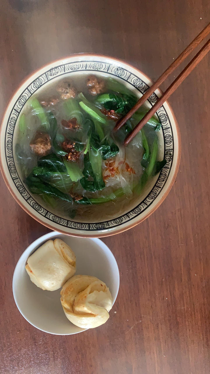 青菜丸子汤