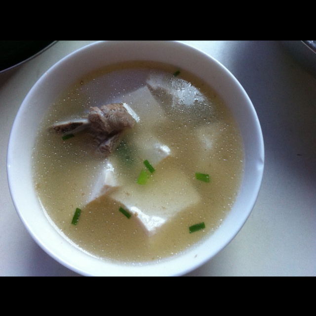 豆腐排骨汤