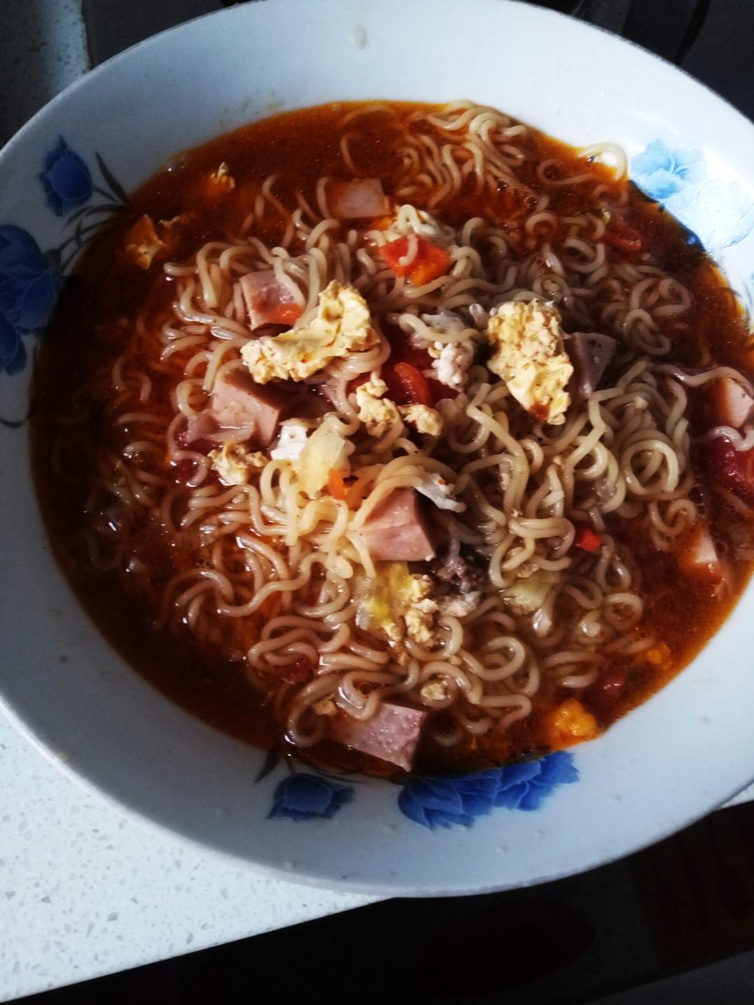 一人食の不止方便面
