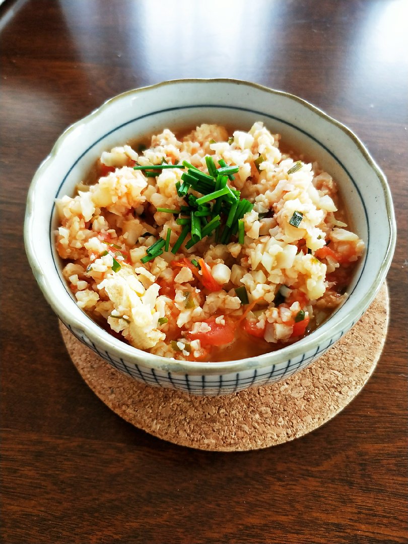 番茄菜花米烩饭丨健康·三餐<好好吃饭7>