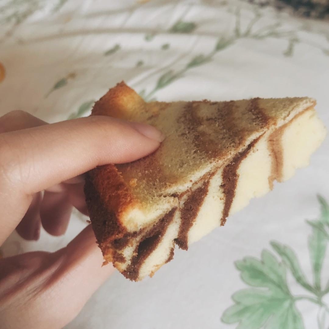 绿斑马戚风蛋糕
